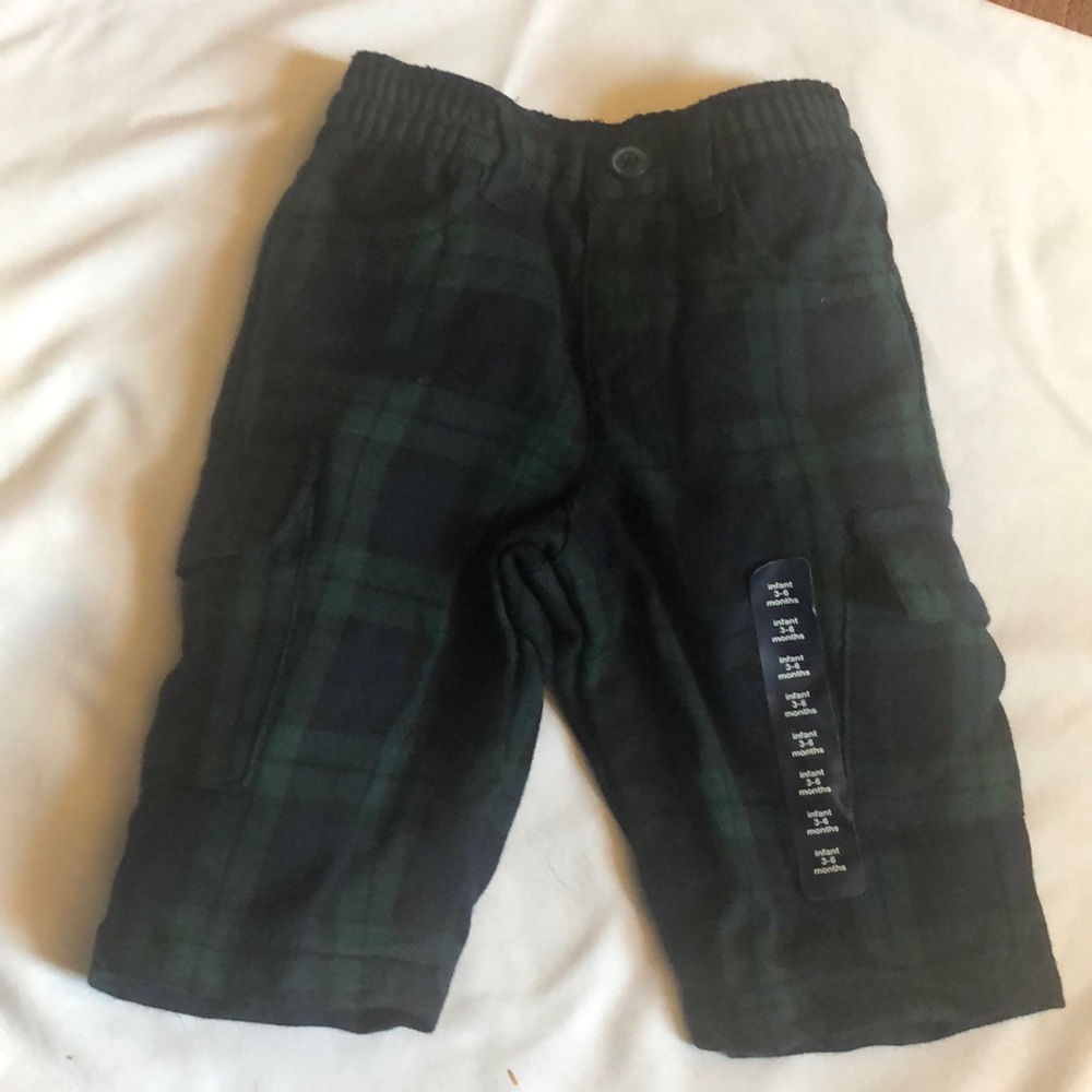 Plaid Infant Pants